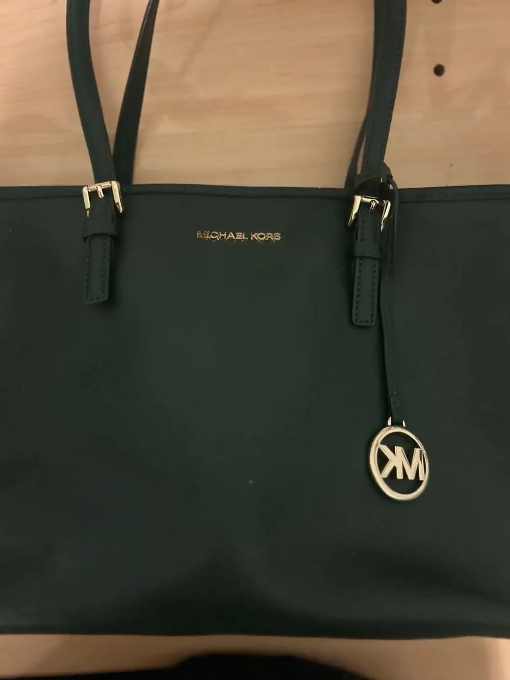 Michael Kors Jet Set Saffiano Leather Tote Bag